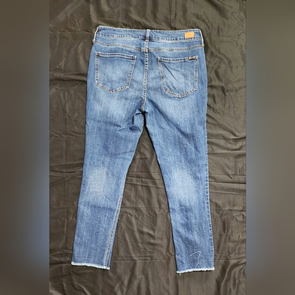 SEVEN 7 WEEKEND JEANS Distressed Size 12 - Picture 2 of 9